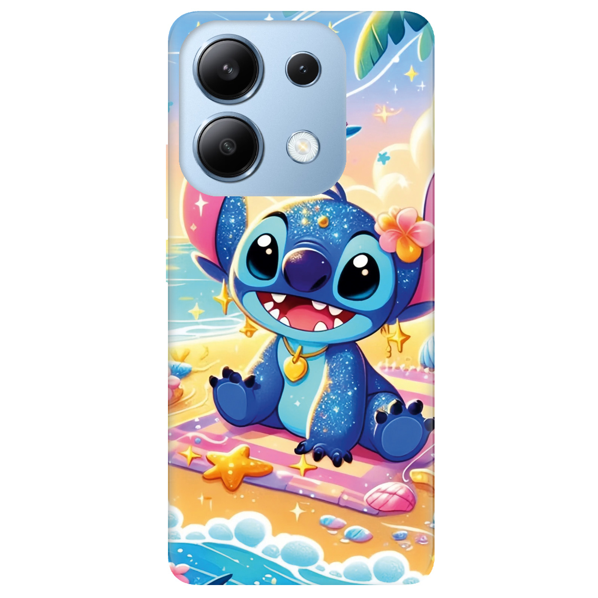 Чехол для Xiaomi Redmi Note 13 4G прозрачный Тропический озорник - фото 1 - Чехлы для телефонов