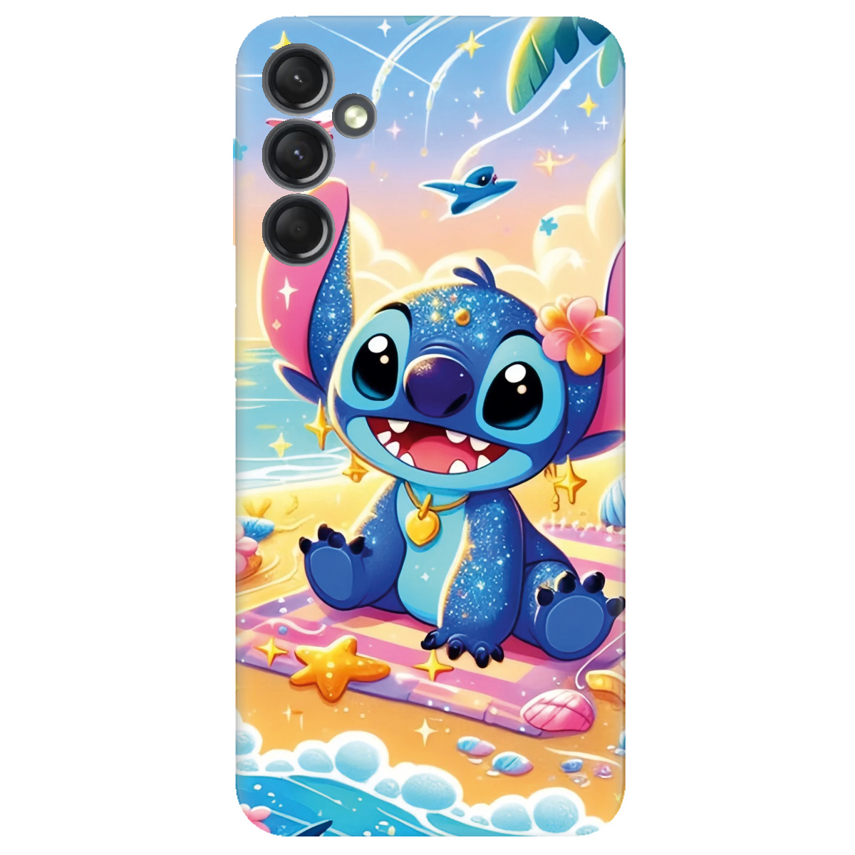 Чехол для Samsung Galaxy A25 прозрачный Тропический озорник - фото 1 - Чехлы для телефонов