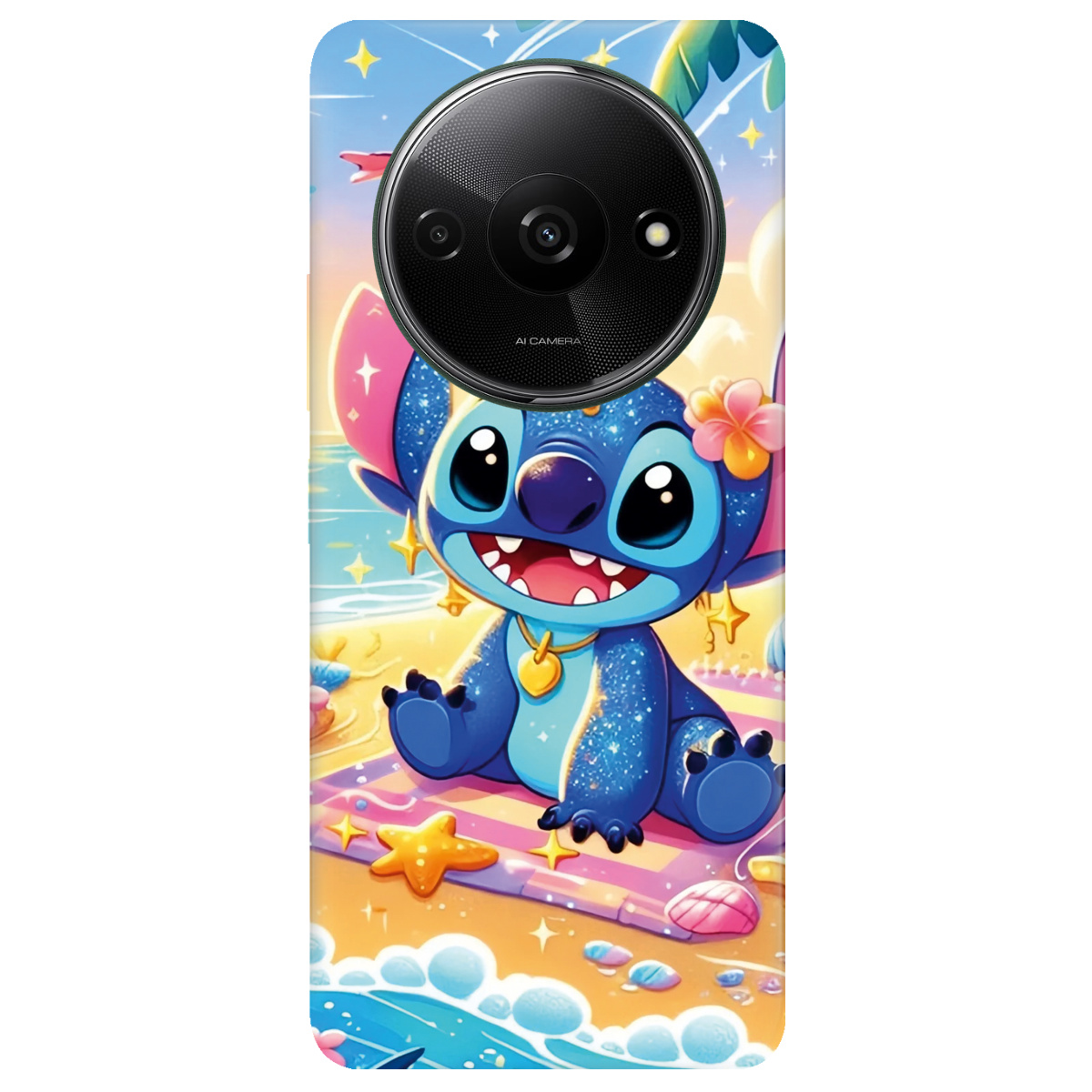 Чехол для Xiaomi Redmi A3 прозрачный Тропический озорник - фото 1 - Чехлы для телефонов