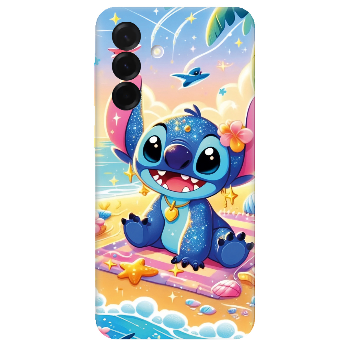 Чехол для Samsung Galaxy A36 прозрачный Тропический озорник - фото 1 - Чехлы для телефонов