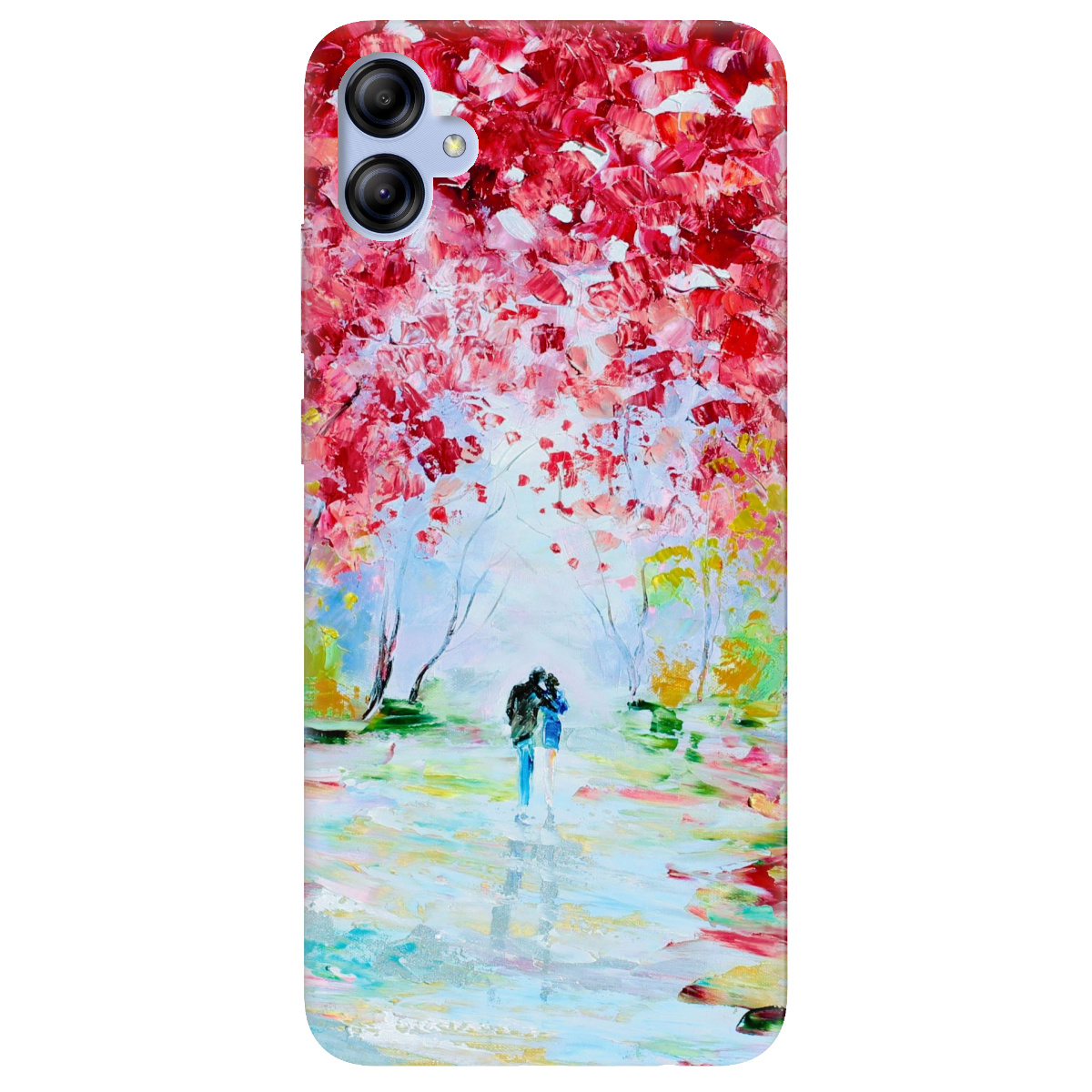 Чохол для Samsung Galaxy A04e прозорий Paseo romántico - фото 1 - Чохли для телефонів