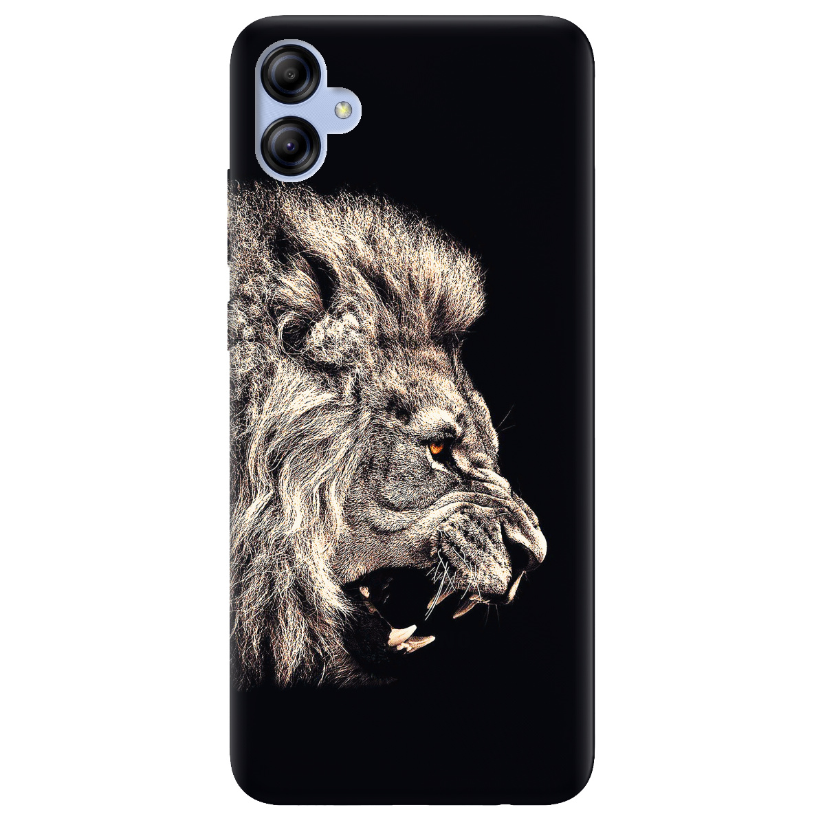 Чохол для Samsung Galaxy A04e прозорий LION - фото 1 Чохол для Samsung Galaxy A04e прозорий LION - фото 1 - Чохли для телефонів