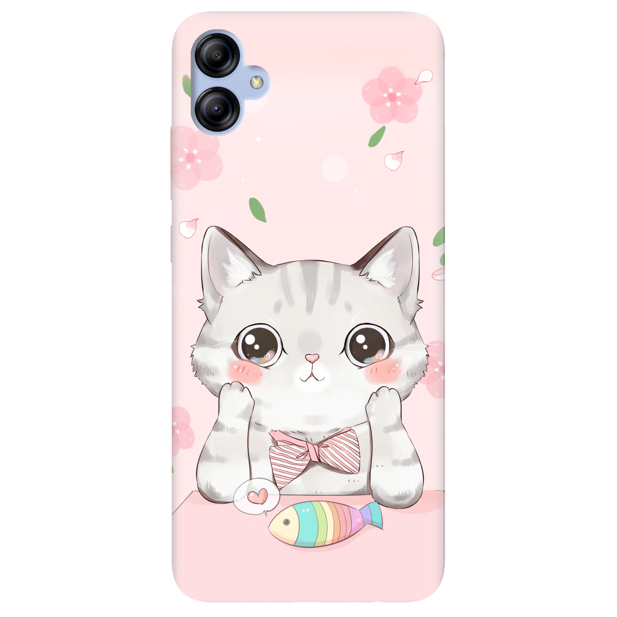 Чехол для Samsung Galaxy A04e прозрачный Kitty Cat - фото 1 - Чехлы для телефонов