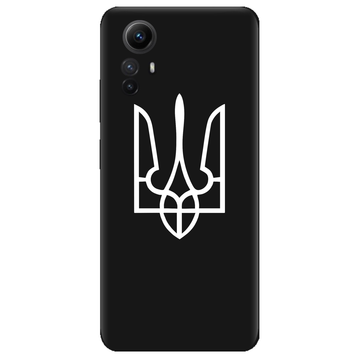 Чохол для Xiaomi Redmi Note 12s чорний матовий soft touch Gerb - фото 1 - Чохли для телефонів