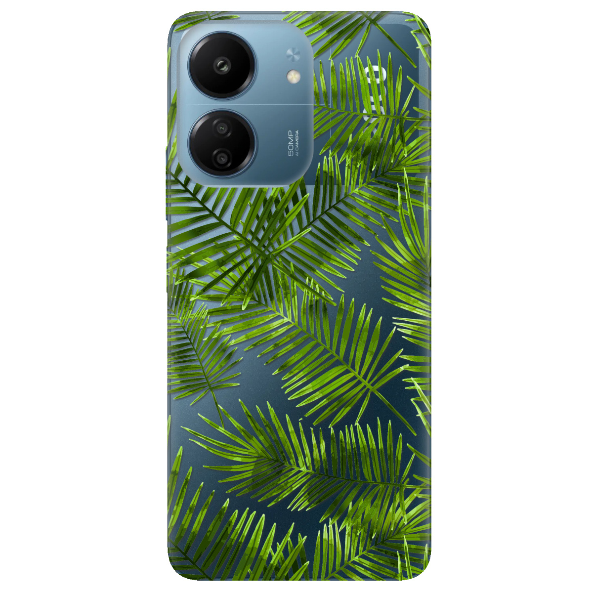 Чехол для Xiaomi Poco C65 прозрачный Palm - фото 1 Чехол для Xiaomi Poco C65 прозрачный Palm - фото 1 - Чехлы для телефонов