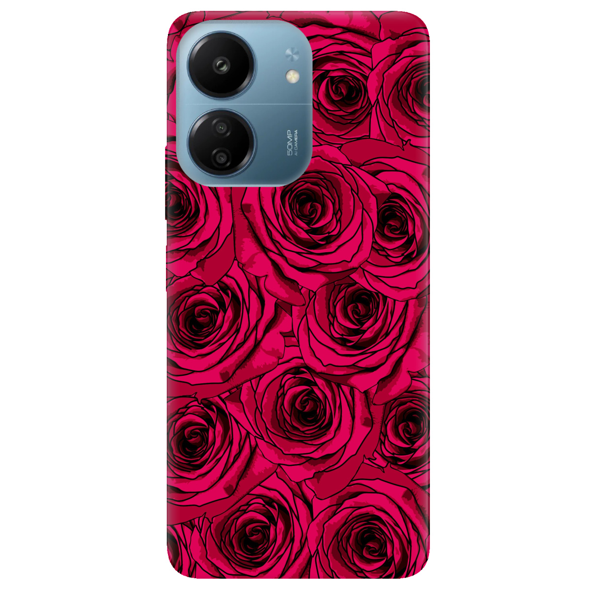 Чохол для Xiaomi Poco C65 прозорий love story - фото 1 - Чохли для телефонів