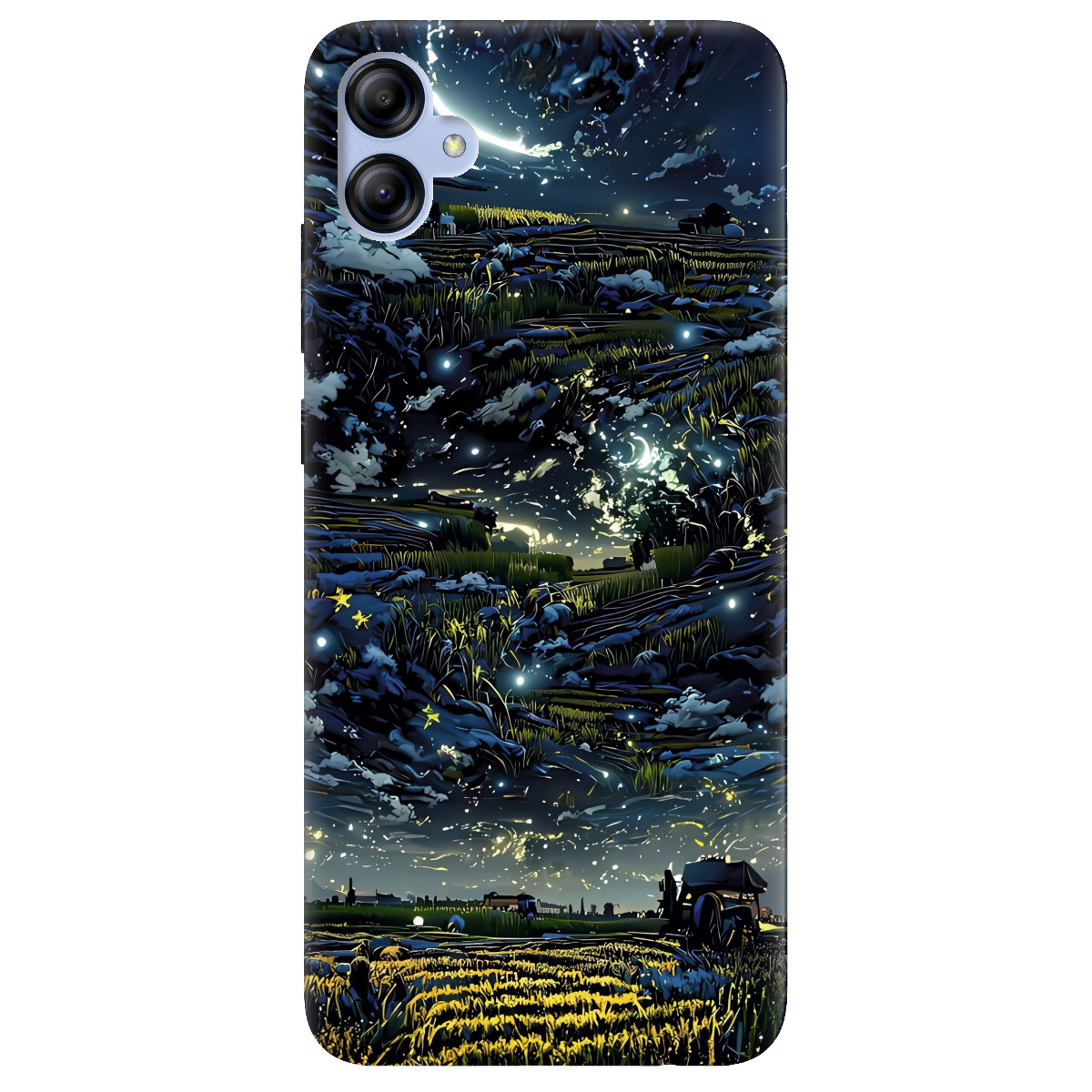 Чохол для Samsung Galaxy A04e прозорий Зоряне небо - фото 1 Чохол для Samsung Galaxy A04e прозорий Зоряне небо - фото 1 - Чохли для телефонів