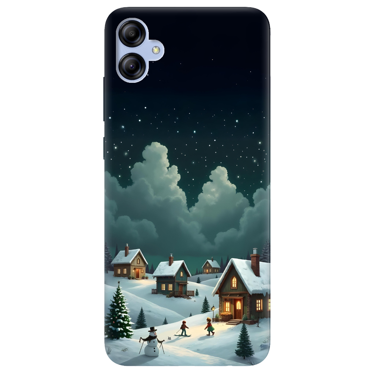 Чохол для Samsung Galaxy A04e прозорий Winter Night - фото 1 - Чохли для телефонів