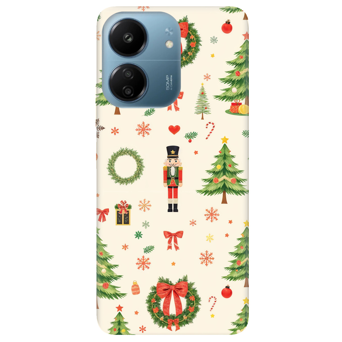 Чехол для Xiaomi Poco C65 прозрачный Holiday Symphony - фото 1 - Чехлы для телефонов