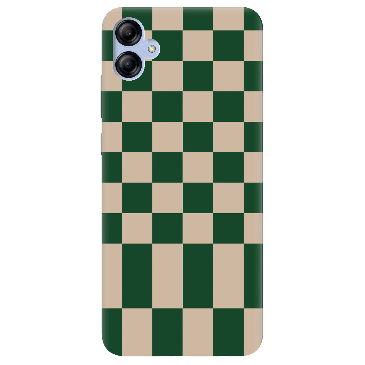 Чехол для Samsung Galaxy A04e прозрачный Green chess - фото 1 - Чехлы для телефонов