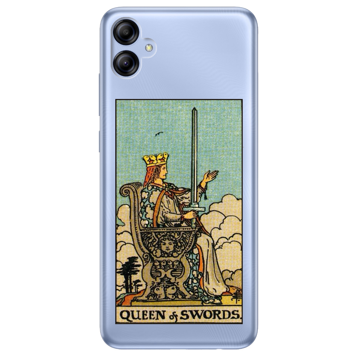Чехол для Samsung Galaxy A04e прозрачный Queen of Swords - фото 1 - Чехлы для телефонов
