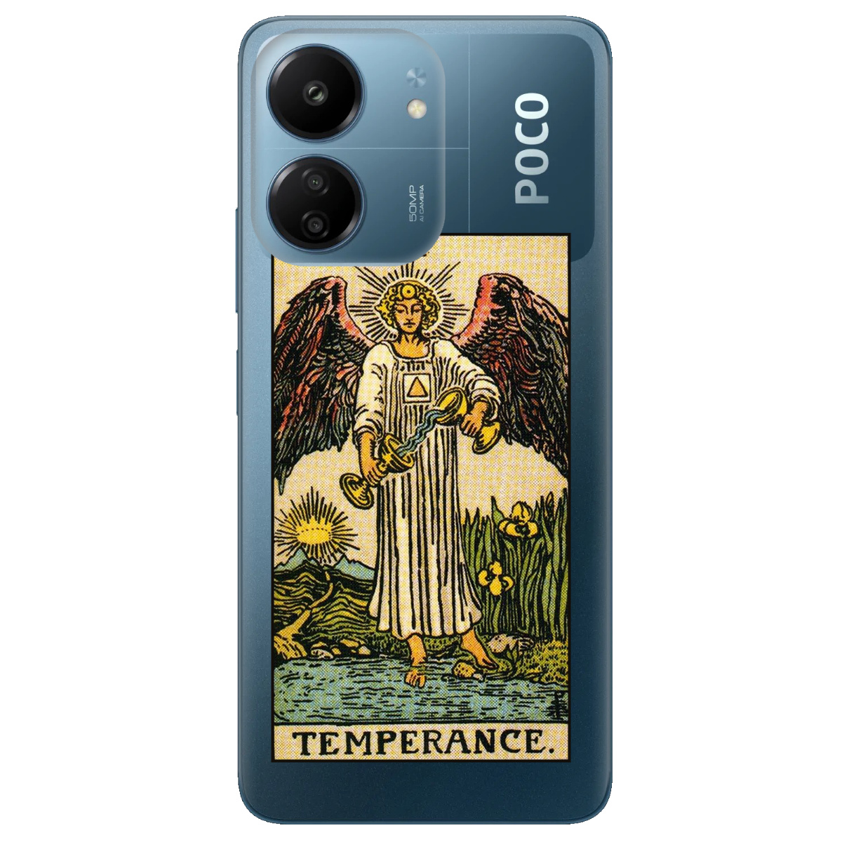 Чехол для Xiaomi Poco C65 прозрачный Temperance - фото 1 - Чехлы для телефонов