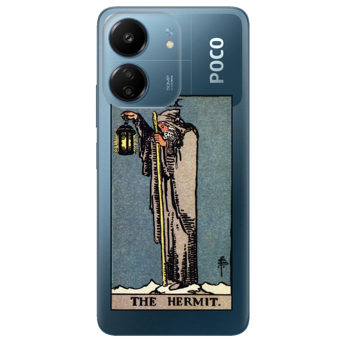 Чехол для Xiaomi Poco C65 прозрачный The Hermit - фото 1 Чехол для Xiaomi Poco C65 прозрачный The Hermit - фото 1 - Чехлы для телефонов