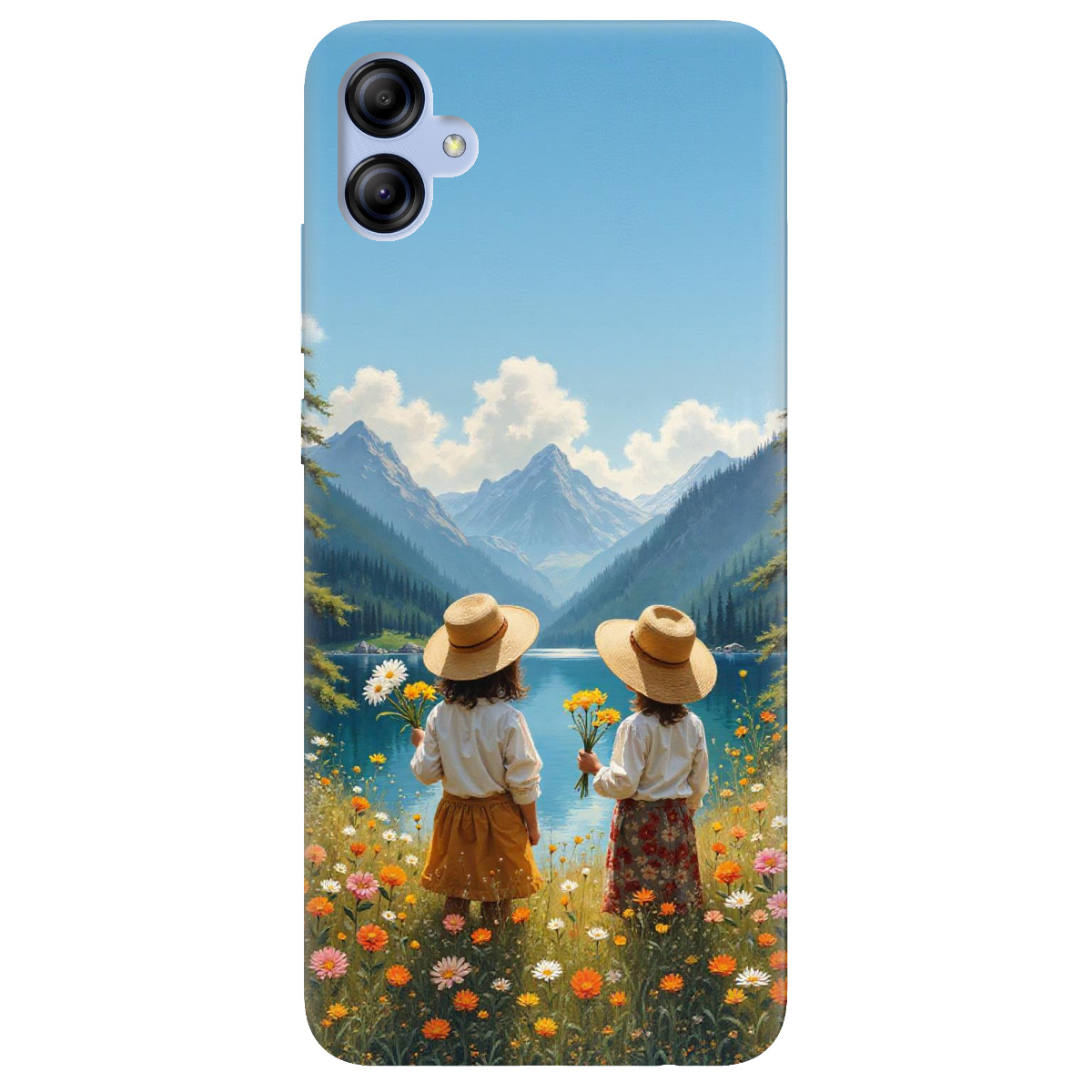 Чехол для Samsung Galaxy A04e прозрачный Сила дружби - фото 1 - Чехлы для телефонов