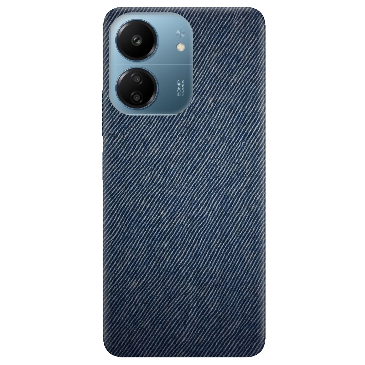 Чохол для Xiaomi Poco C65 прозорий Ретро джинс - фото 1 - Чохли для телефонів