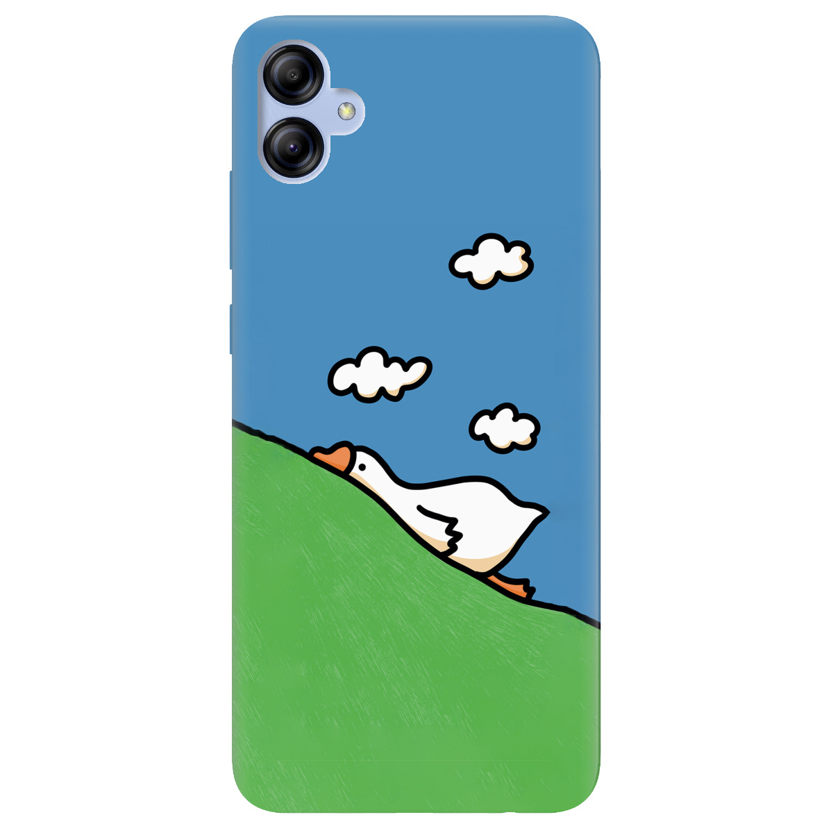 Чехол для Samsung Galaxy A04e прозрачный Слизький шлях - фото 1 - Чехлы для телефонов