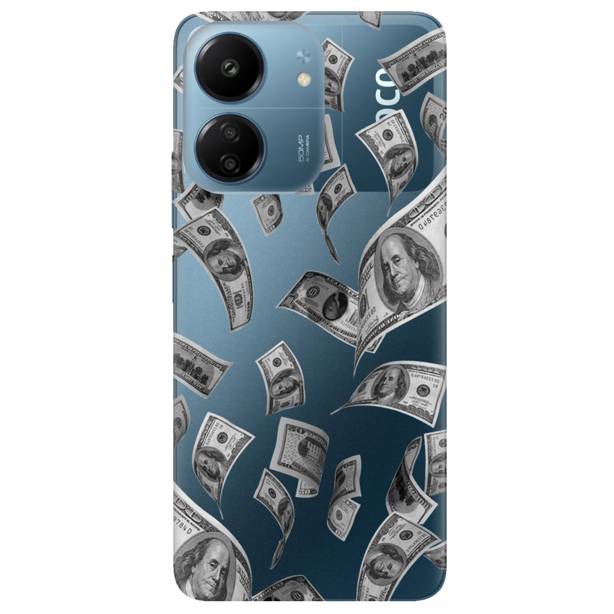 Чехол для Xiaomi Poco C65 прозрачный Багатий настрій - фото 1 - Чехлы для телефонов