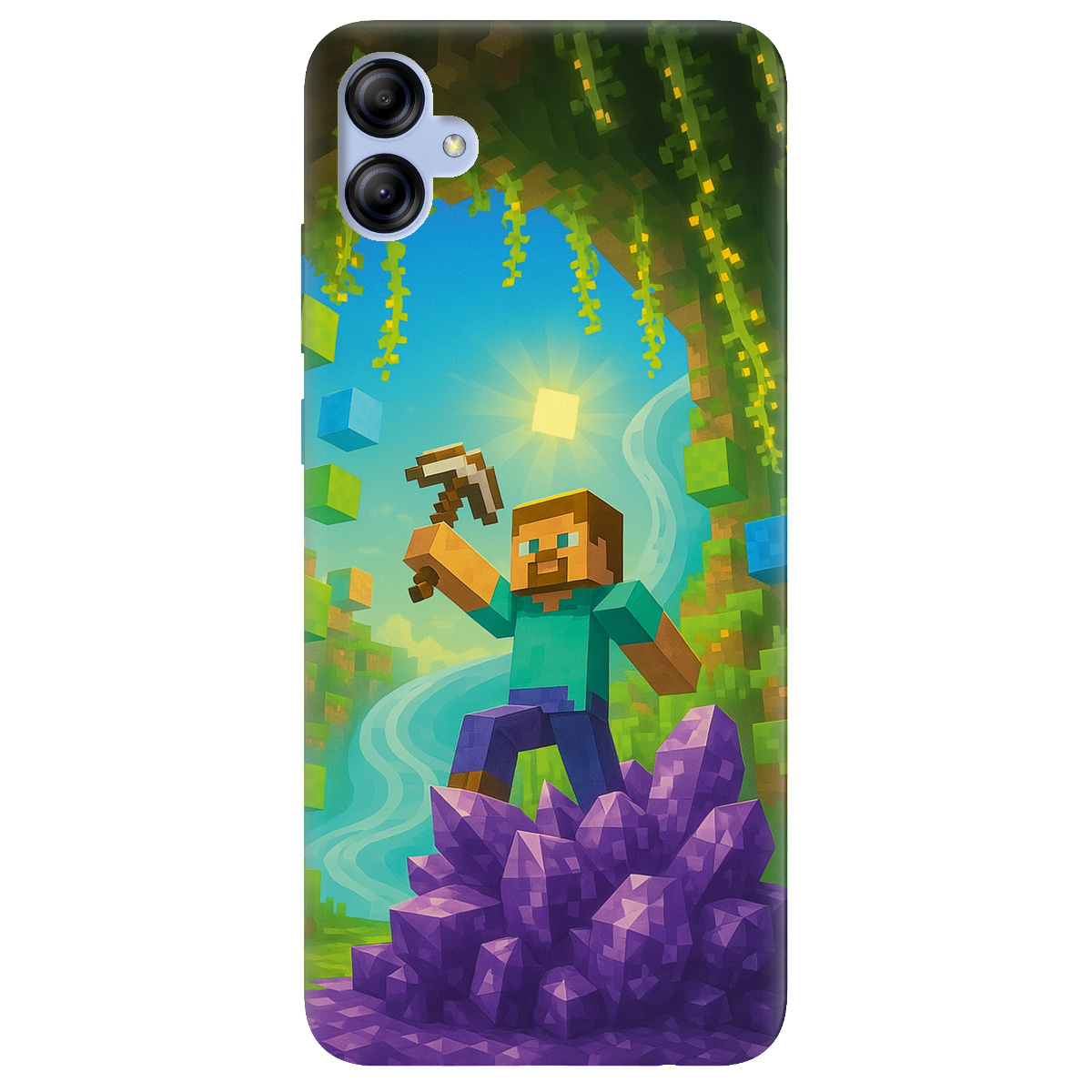 Чехол для Samsung Galaxy A04e прозрачный Пік вершини - фото 1 - Чехлы для телефонов