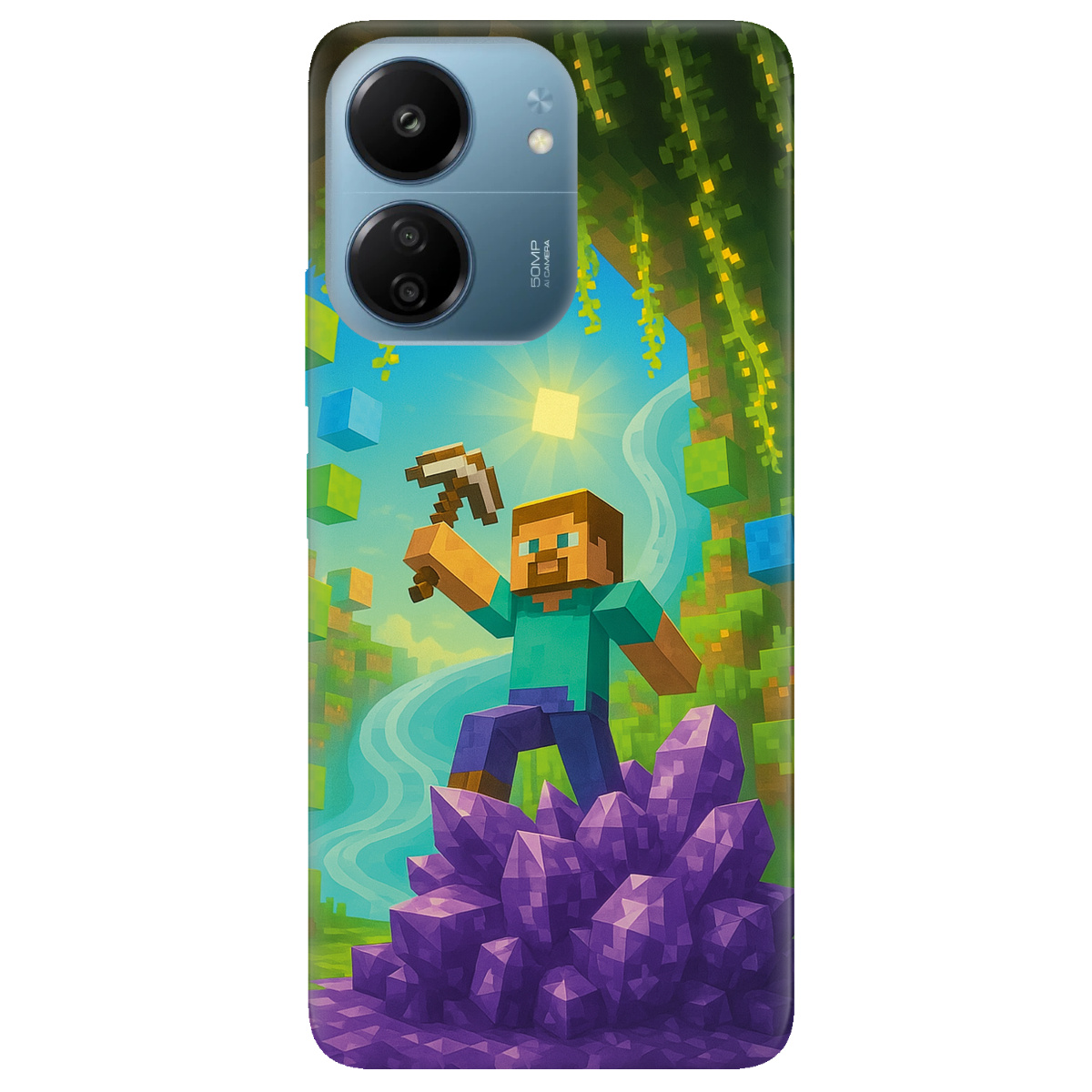 Чехол для Xiaomi Poco C65 прозрачный Пік вершини - фото 1 - Чехлы для телефонов