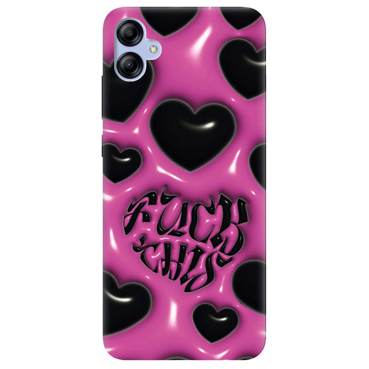 Чехол для Samsung Galaxy A04e прозрачный Зухвалі серця - фото 1 Чехол для Samsung Galaxy A04e прозрачный Зухвалі серця - фото 1 - Чехлы для телефонов