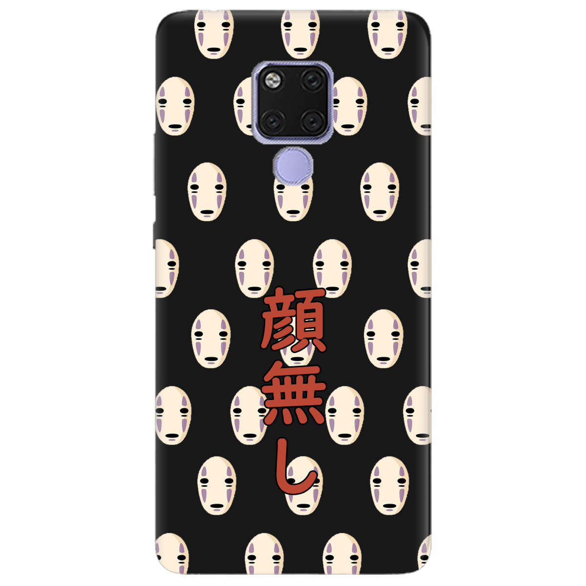 Чехол для Huawei Mate 20 черный матовый soft touch Унесенные привидениями - фото 1 - Чехлы для телефонов