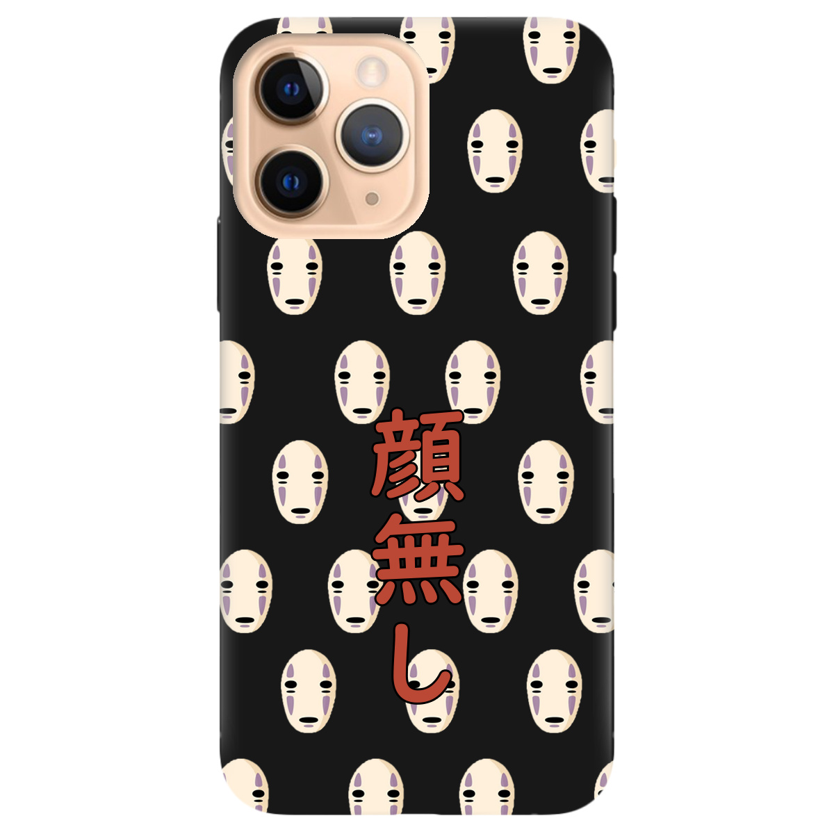 Чохол для Apple iPhone 11 Pro чорний матовий soft touch Віднесені привидами - фото 1 - Чохли для телефонів