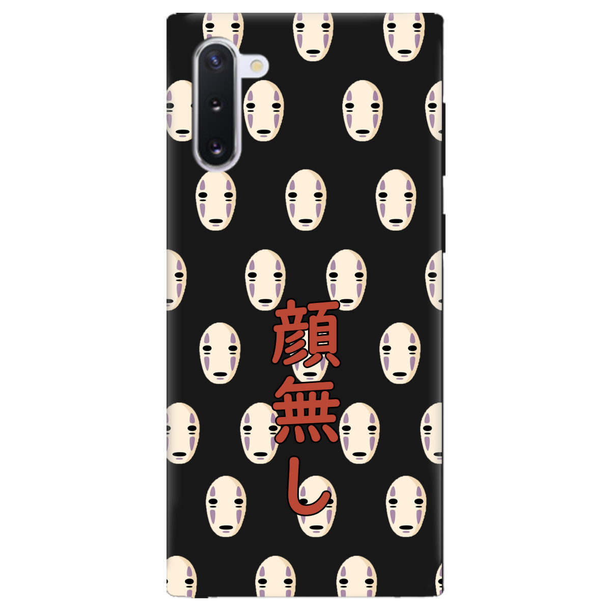 Чохол для Samsung Galaxy Note 10 чорний матовий soft touch Віднесені привидами - фото 1 - Чохли для телефонів