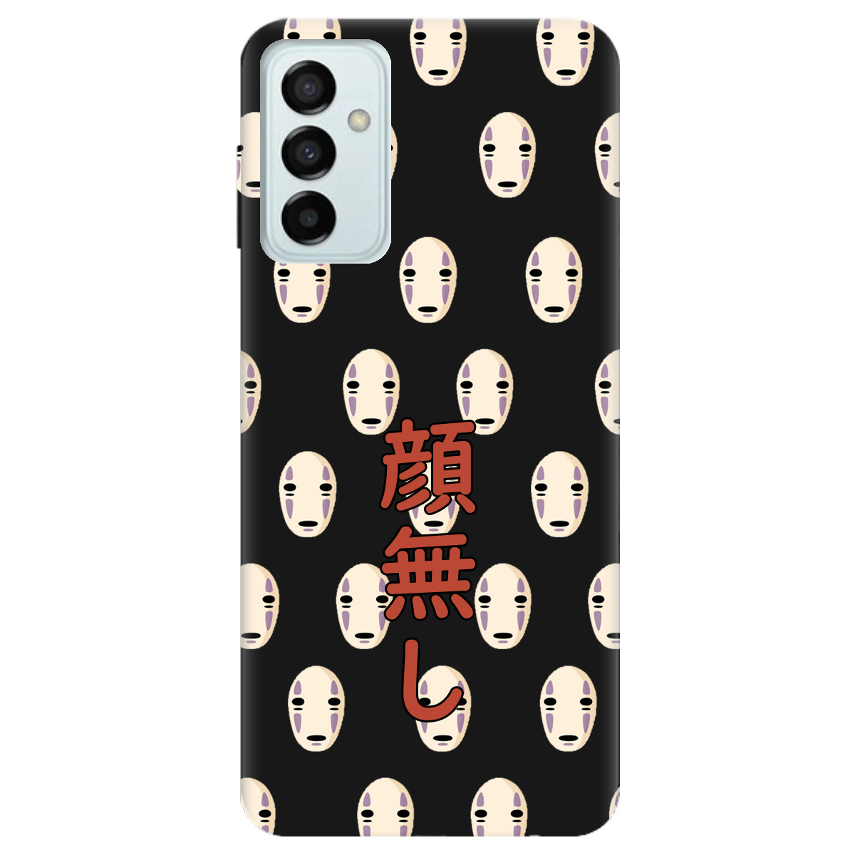 Чохол для Samsung Galaxy M23 5G чорний матовий soft touch Віднесені привидами - фото 1 - Чохли для телефонів