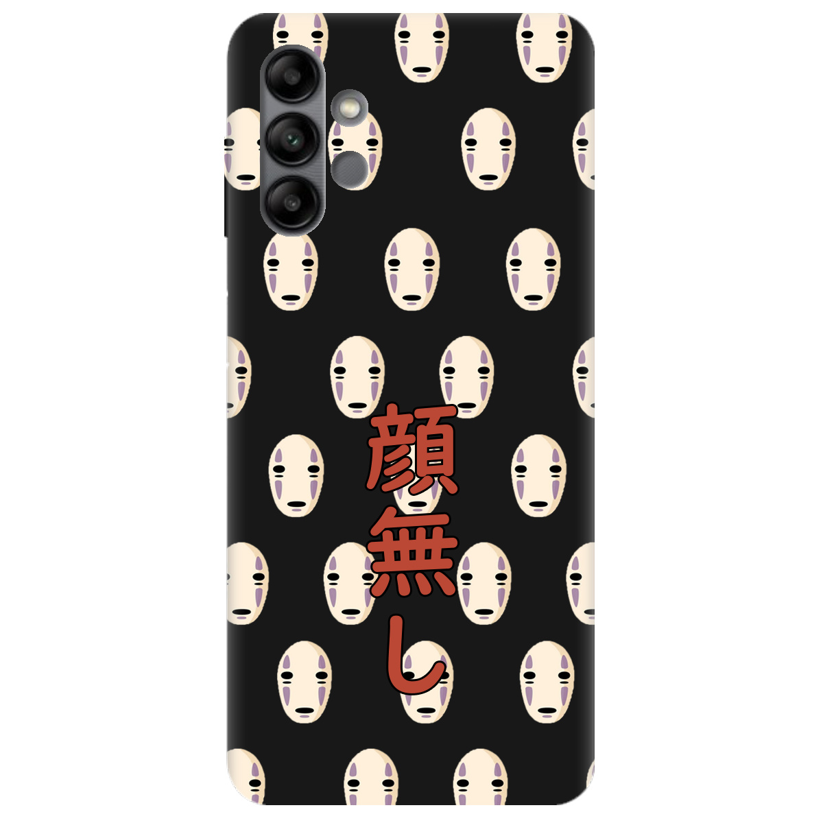 Чехол для Samsung Galaxy A04s черный матовый soft touch Унесенные привидениями - фото 1 Чехол для Samsung Galaxy A04s черный матовый soft touch Унесенные привидениями - фото 1 - Чехлы для телефонов