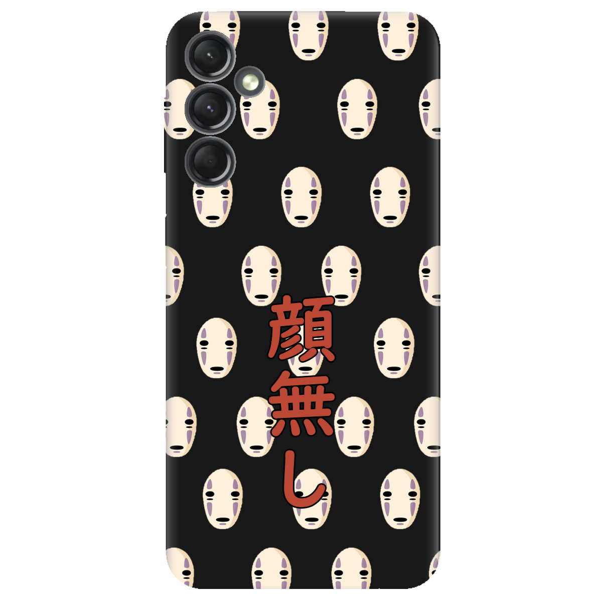 Чохол для Samsung Galaxy A25 чорний матовий soft touch Віднесені привидами - фото 1 Чохол для Samsung Galaxy A25 чорний матовий soft touch Віднесені привидами - фото 1 - Чохли для телефонів