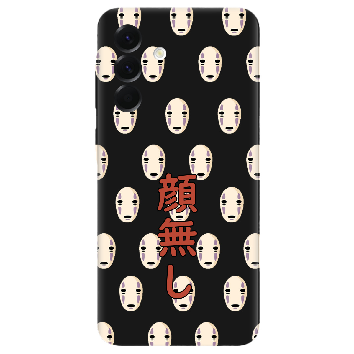 Чохол для Samsung Galaxy A56 5G чорний матовий soft touch Віднесені привидами - фото 1 - Чохли для телефонів