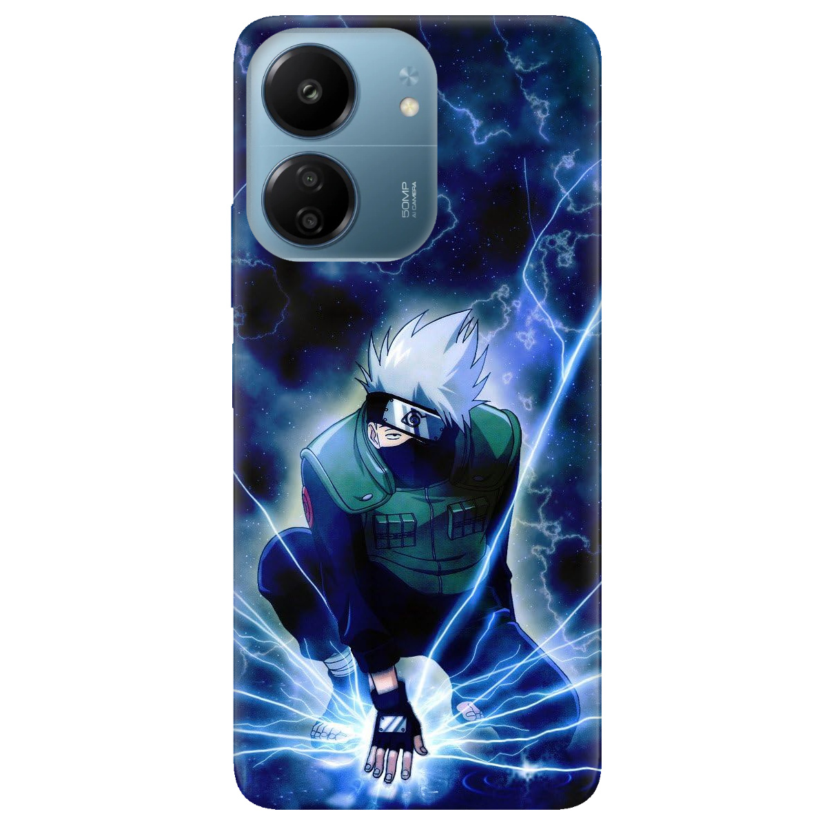 Чохол для Xiaomi Poco C65 прозорий Какаші - фото 1 - Чохли для телефонів