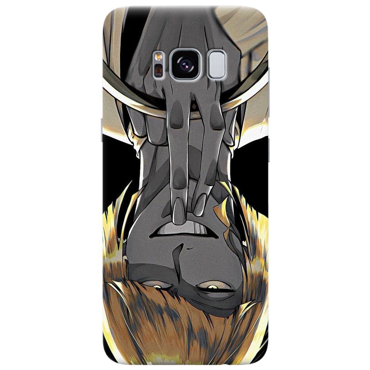 Чехол для Samsung Galaxy S8 прозрачный Шинджи Bleach - фото 1 - Чехлы для телефонов