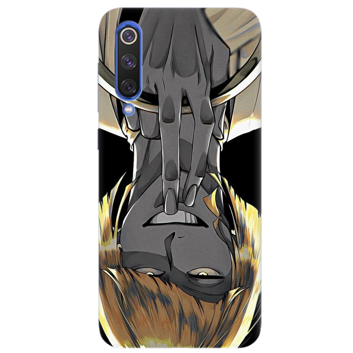 Чехол для Xiaomi Mi 9 прозрачный Шинджи Bleach - фото 1 - Чехлы для телефонов