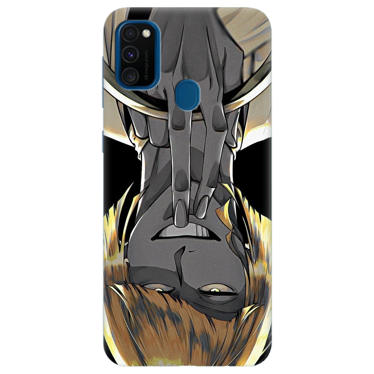 Чехол для Samsung Galaxy M30s прозрачный Шинджи Bleach - фото 1 Чехол для Samsung Galaxy M30s прозрачный Шинджи Bleach - фото 1 - Чехлы для телефонов