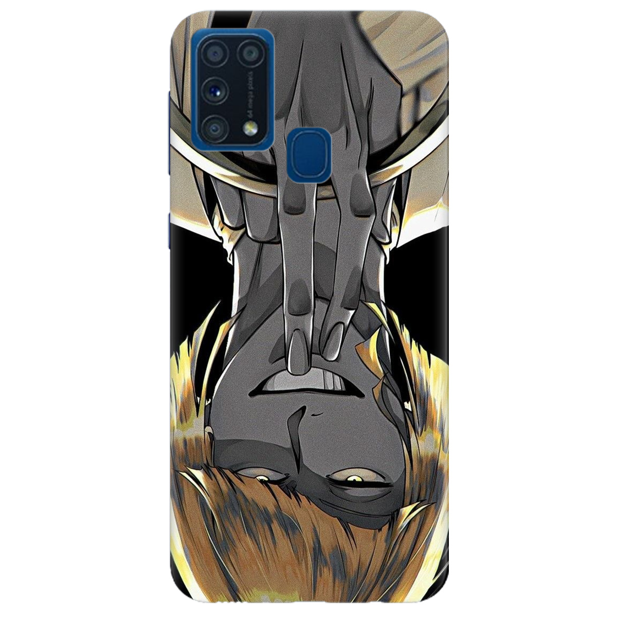 Чехол для Samsung Galaxy M31 прозрачный Шинджи Bleach - фото 1 Чехол для Samsung Galaxy M31 прозрачный Шинджи Bleach - фото 1 - Чехлы для телефонов