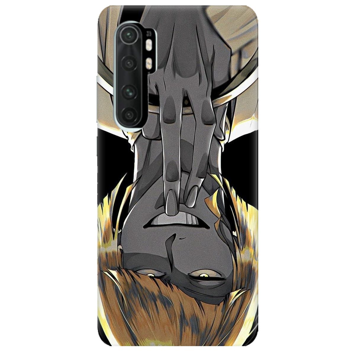 Чехол для Xiaomi Mi Note 10 Lite прозрачный Шинджи Bleach - фото 1 - Чехлы для телефонов