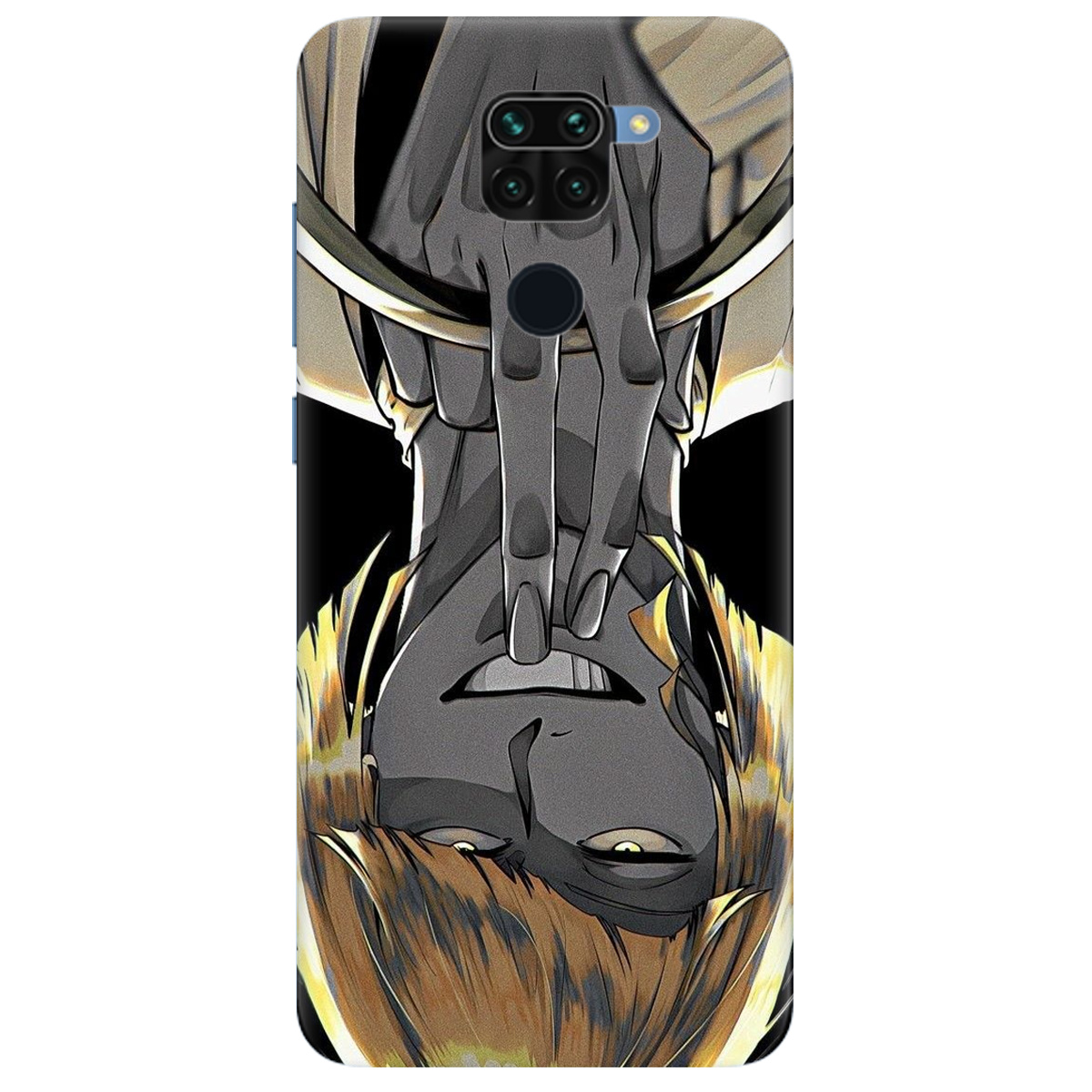 Чехол для Xiaomi Redmi Note 9 прозрачный Шинджи Bleach - фото 1 - Чехлы для телефонов