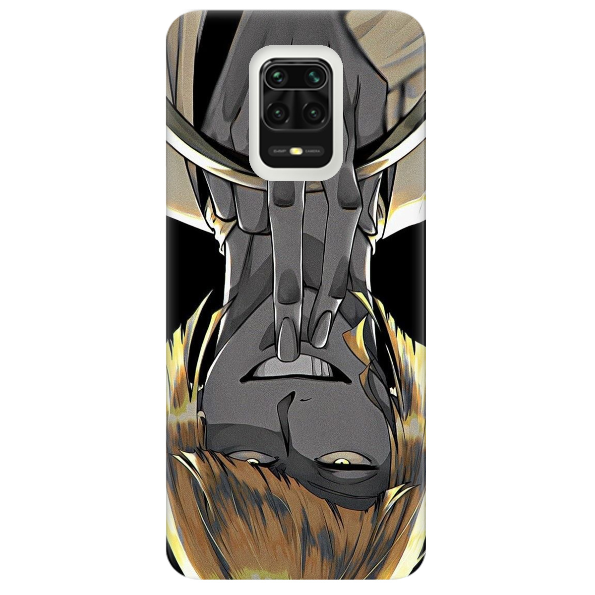 Чохол для Xiaomi Redmi Note 9 Pro прозорий Шінджі Bleach - фото 1 - Чохли для телефонів