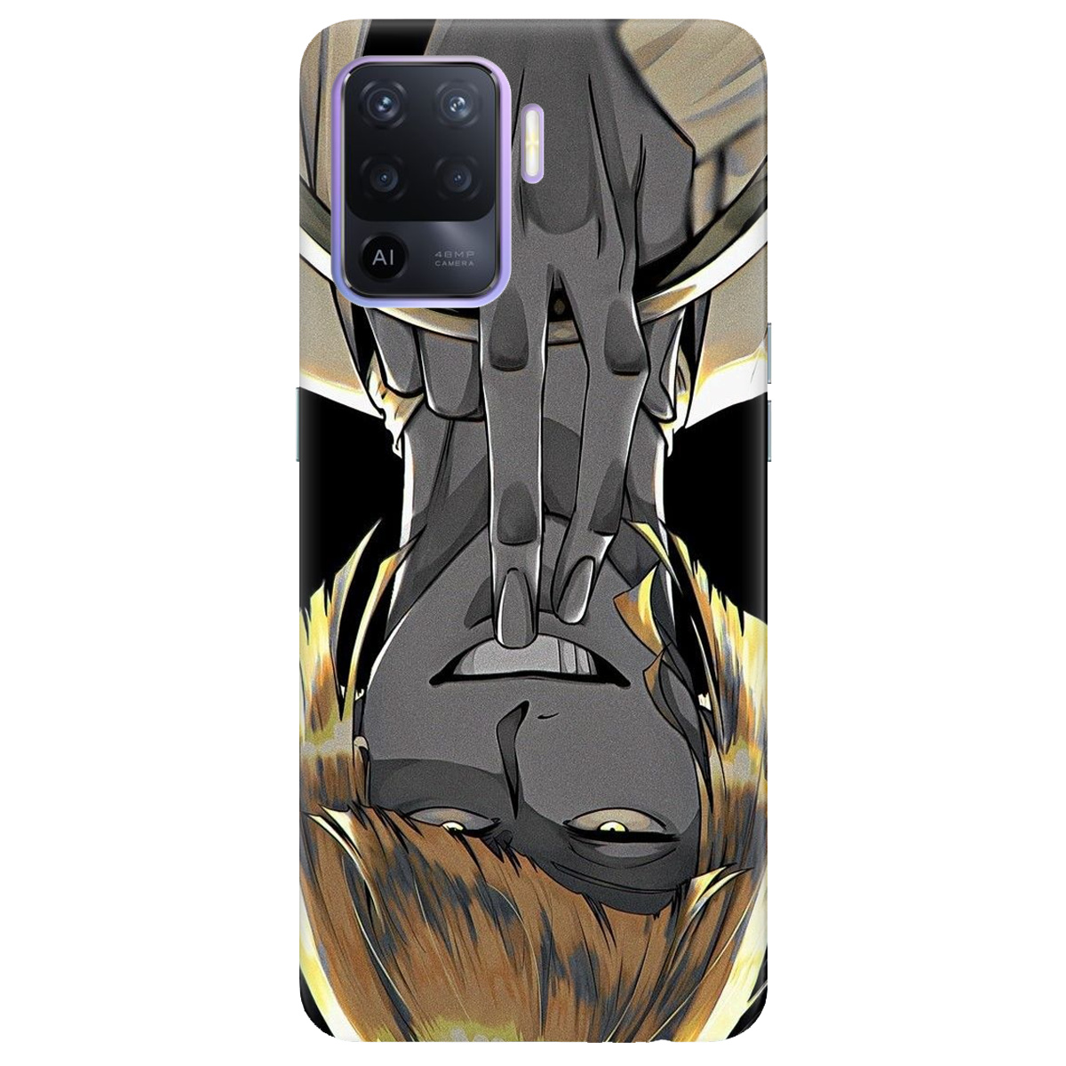 Чехол для Oppo Reno 5 Lite прозрачный Шинджи Bleach - фото 1 - Чехлы для телефонов