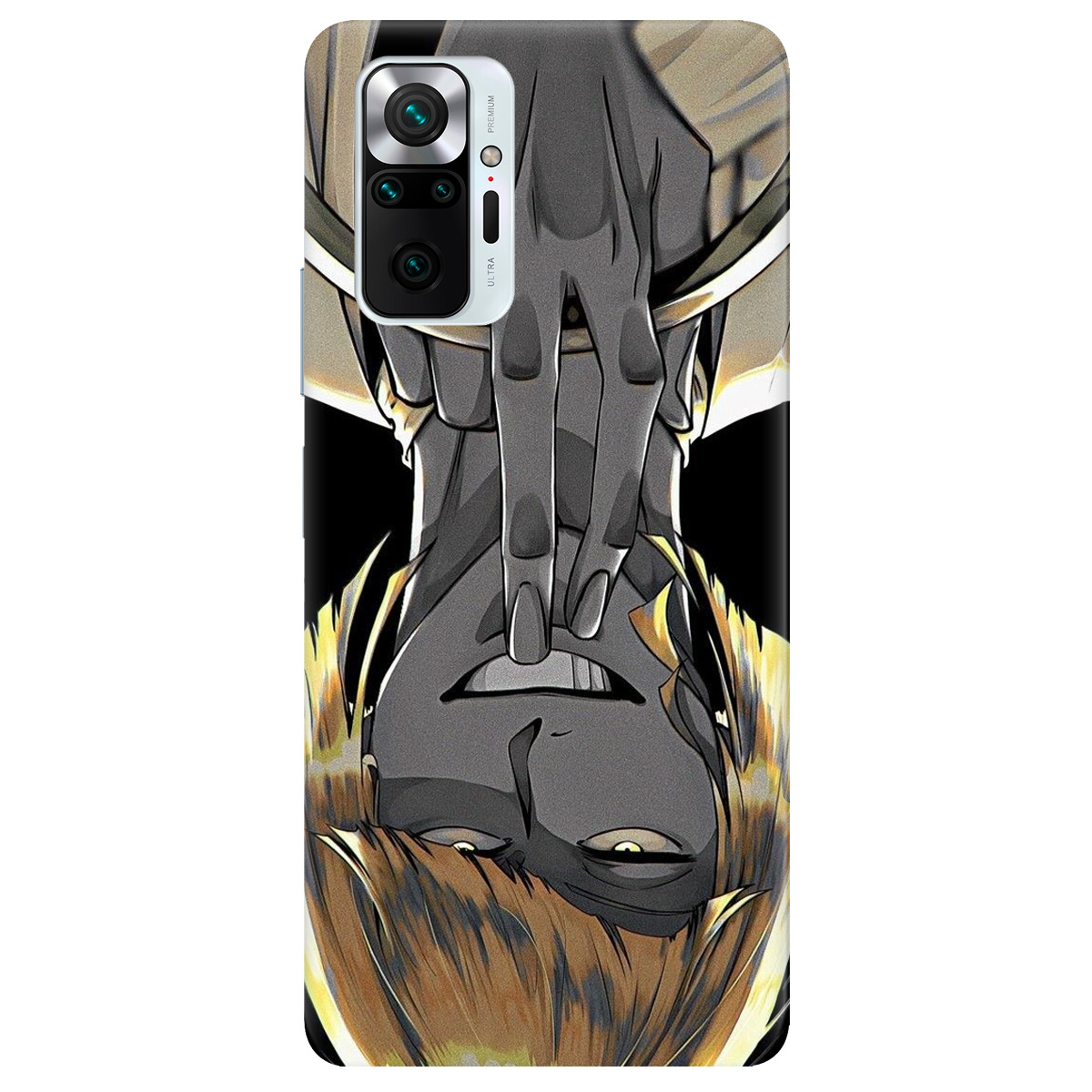 Чехол для Xiaomi Redmi Note 10 Pro прозрачный Шинджи Bleach - фото 1 - Чехлы для телефонов