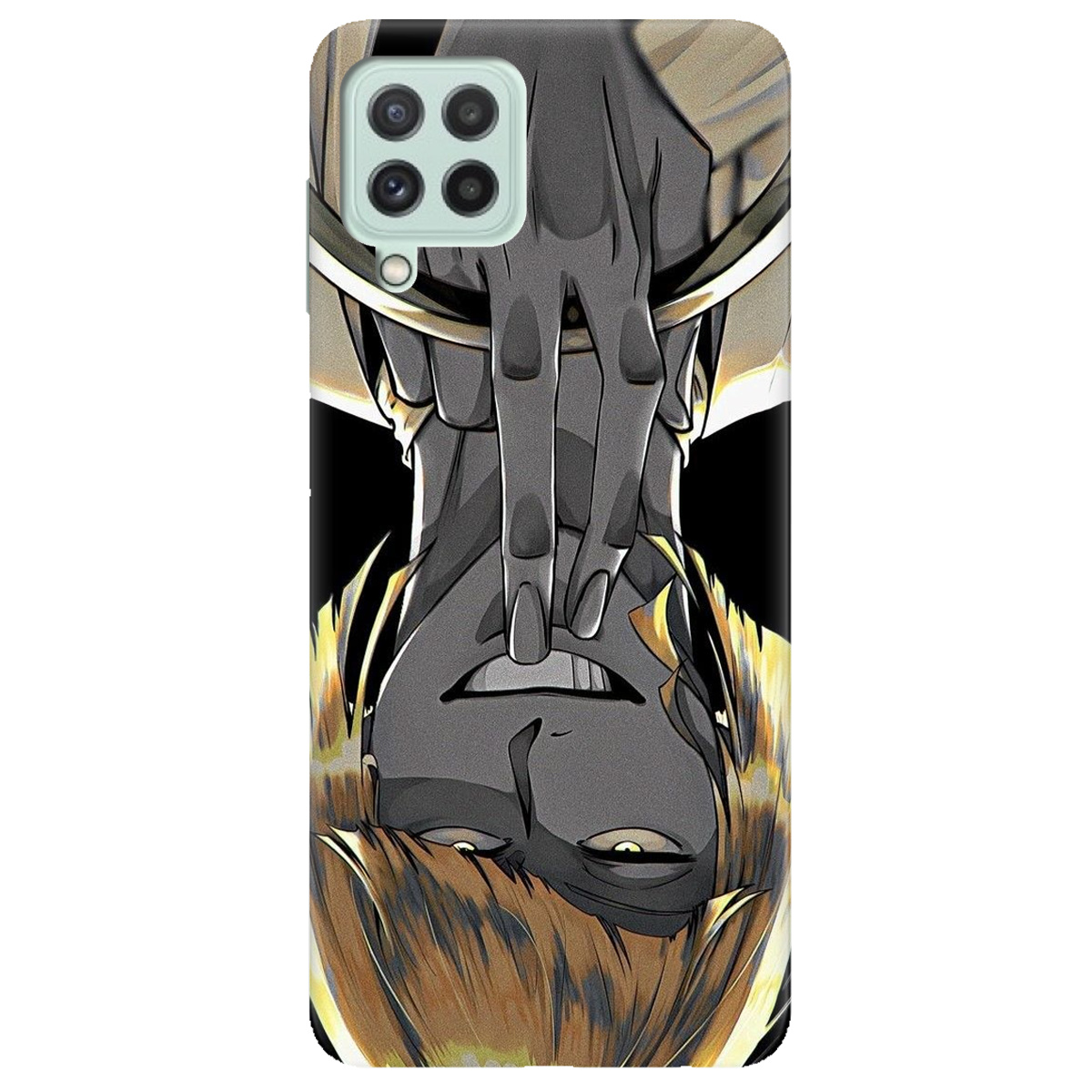 Чехол для Samsung Galaxy M22 прозрачный Шинджи Bleach - фото 1 Чехол для Samsung Galaxy M22 прозрачный Шинджи Bleach - фото 1 - Чехлы для телефонов