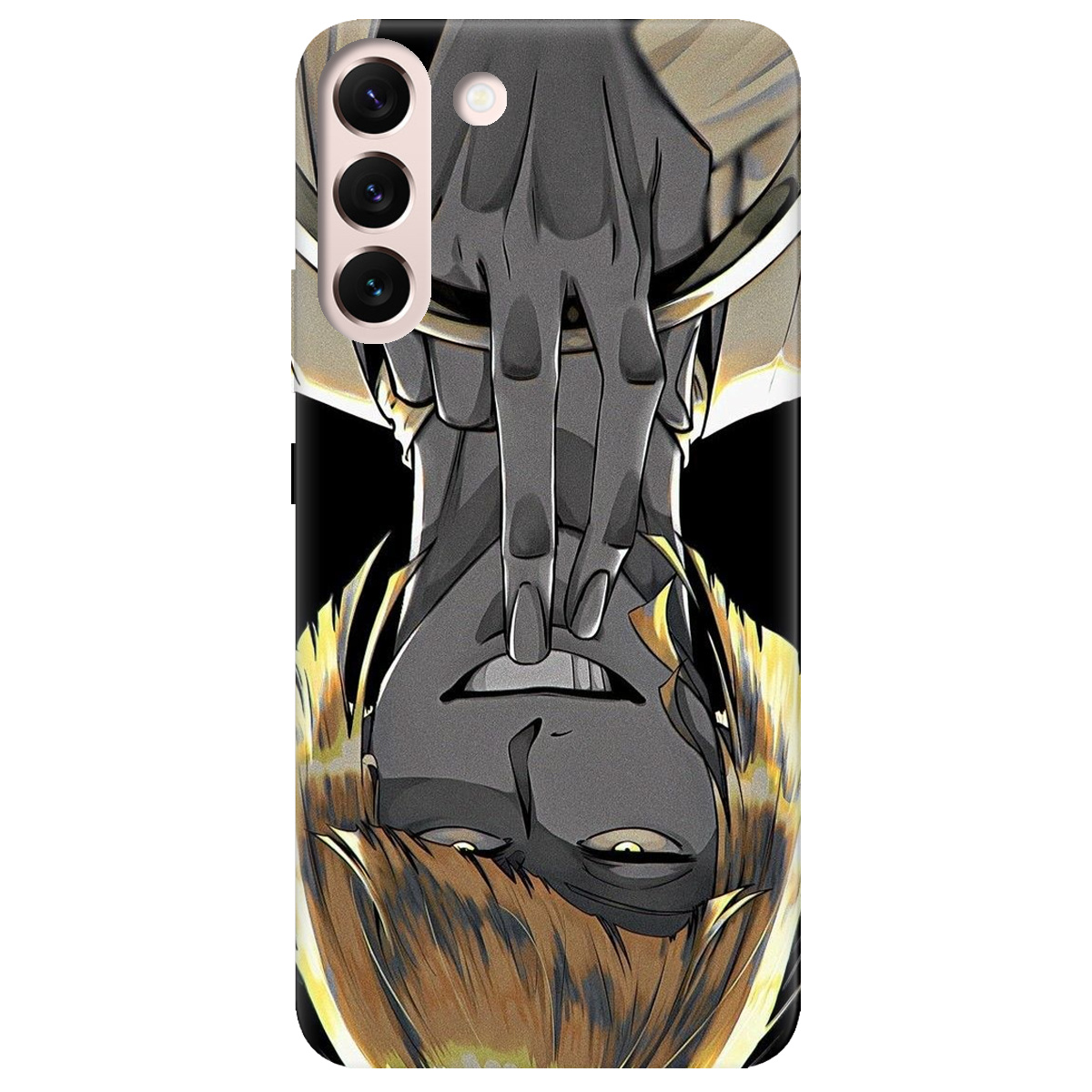 Чехол для Samsung Galaxy S22 прозрачный Шинджи Bleach - фото 1 - Чехлы для телефонов