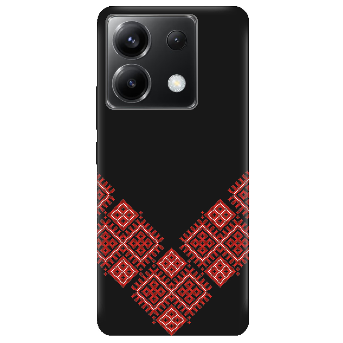 Чехол для Xiaomi Redmi Note 13 Pro 5G черный матовый soft touch Вышитая судьба - фото 1 Чехол для Xiaomi Redmi Note 13 Pro 5G черный матовый soft touch Вышитая судьба - фото 1 - Чехлы для телефонов