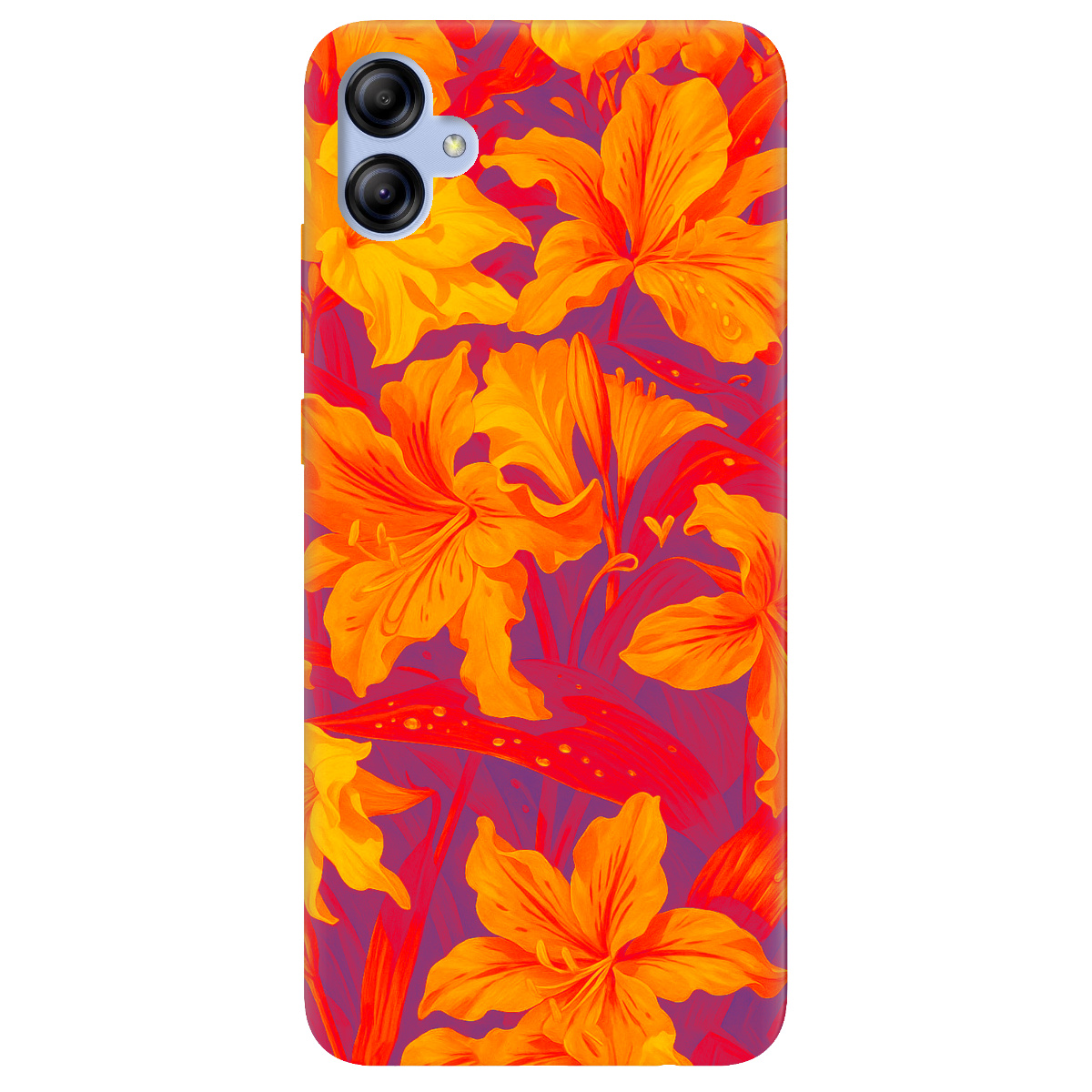 Чохол для Samsung Galaxy A04e прозорий Динаміка барв - фото 1 - Чохли для телефонів