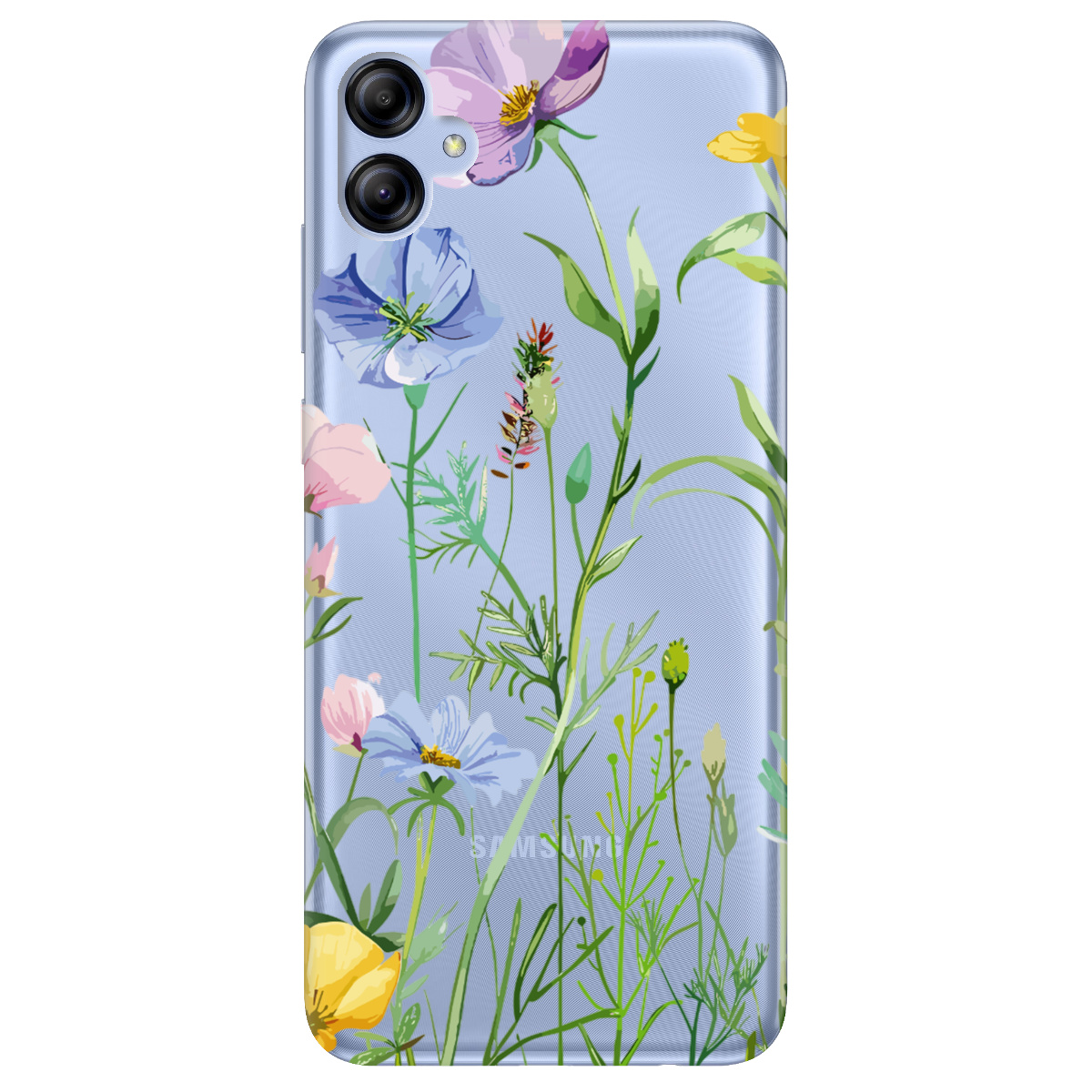 Чохол для Samsung Galaxy A04e прозорий Луговий шепіт - фото 1 - Чохли для телефонів