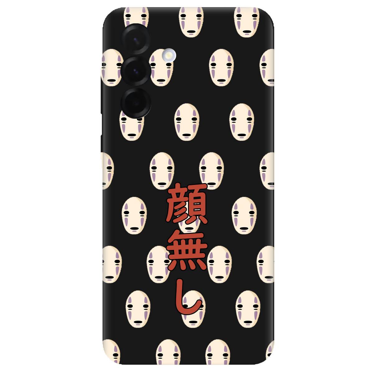 Чохол для Samsung Galaxy A36 чорний матовий soft touch Віднесені привидами - фото 1 - Чохли для телефонів