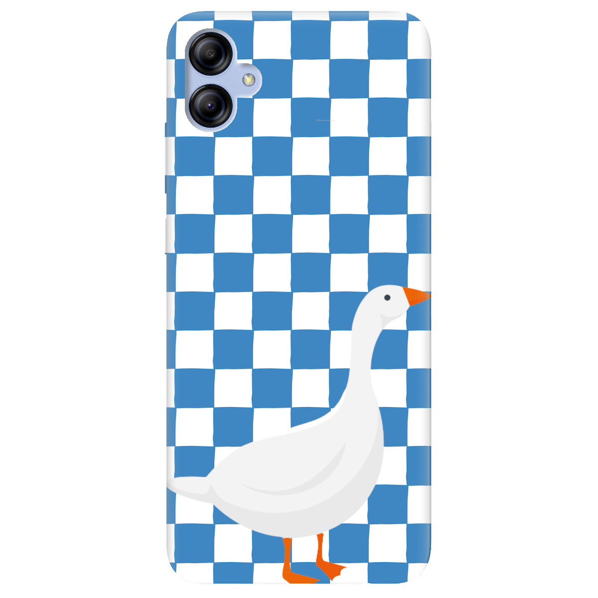 Чохол для Samsung Galaxy A04e прозорий Гусак - фото 1 - Чохли для телефонів