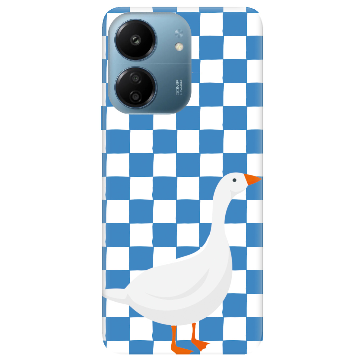 Чохол для Xiaomi Poco C65 прозорий Гусак - фото 1 - Чохли для телефонів