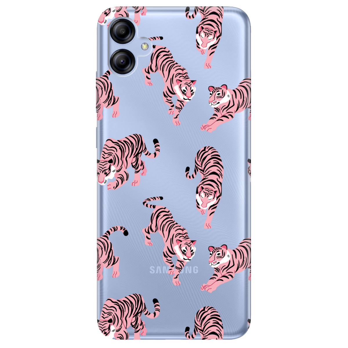 Чехол для Samsung Galaxy A04e прозрачный Хищный шарм - фото 1 - Чехлы для телефонов
